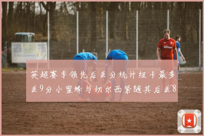 英超赛季领先后丢分统计纽卡最多丢9分小蜜蜂与切尔西紧随其后丢8分